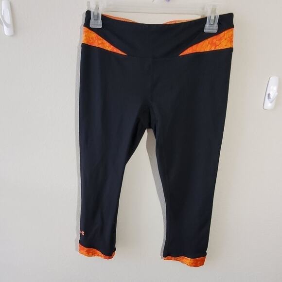 UNDER ARMOUR active athletic workout capri legging - Picture 1 of 7
